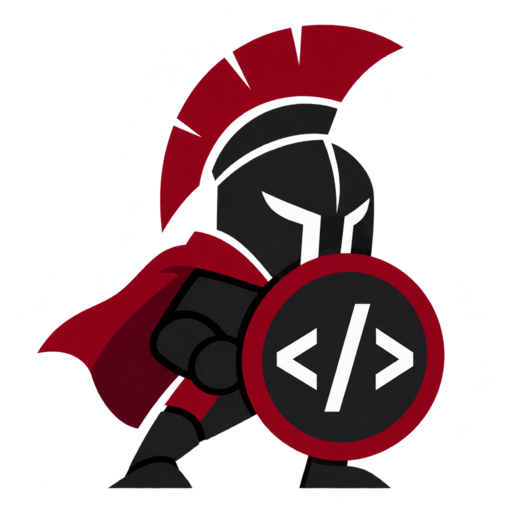 MicroTitan Spartan code mascot